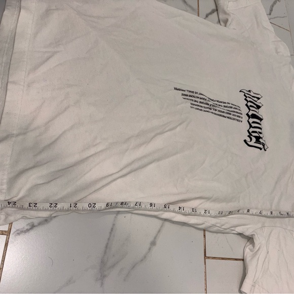 Darc Sport white/cream Graphic Tee - Picture 4 of 7